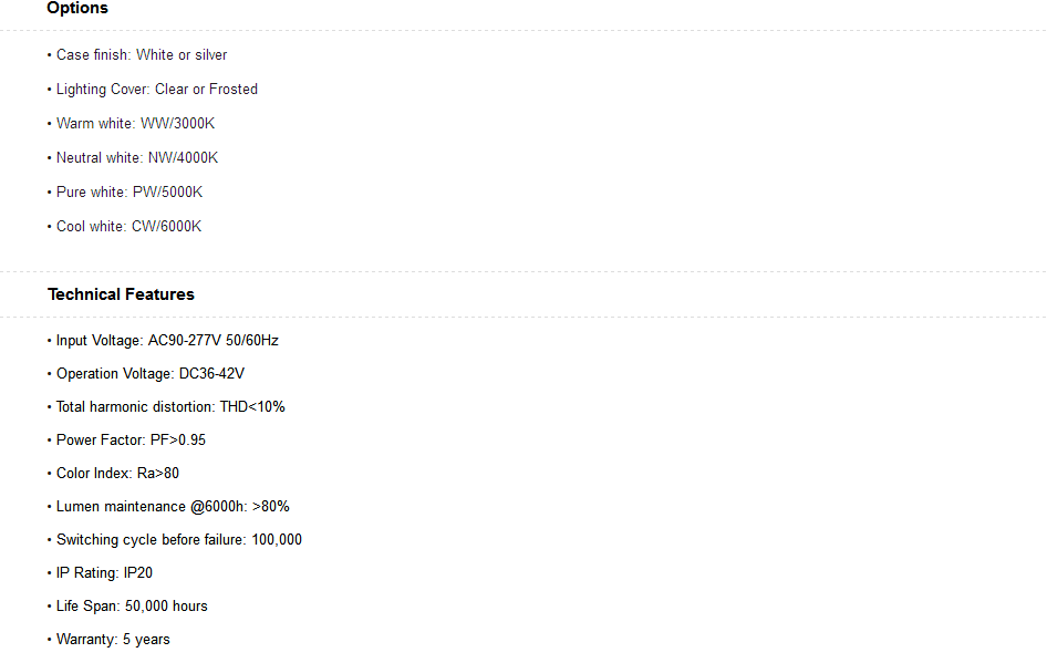  industrial commerical application LED slim batten